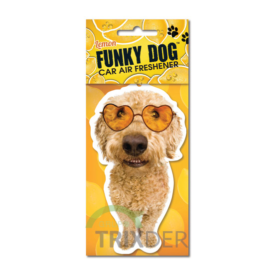 Ambientador Funky Dog Air Fresh, Limón            