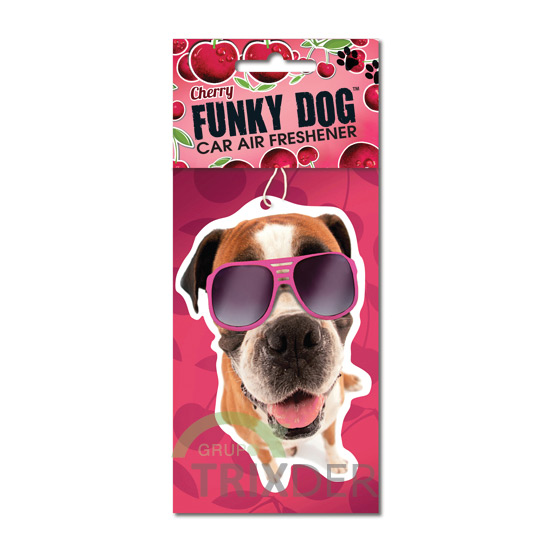 Ambientador Funky Dog Air Fresh, Cereza           